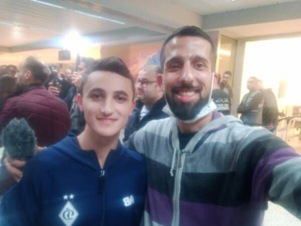 عباس بنوت مع مراسل كووورة