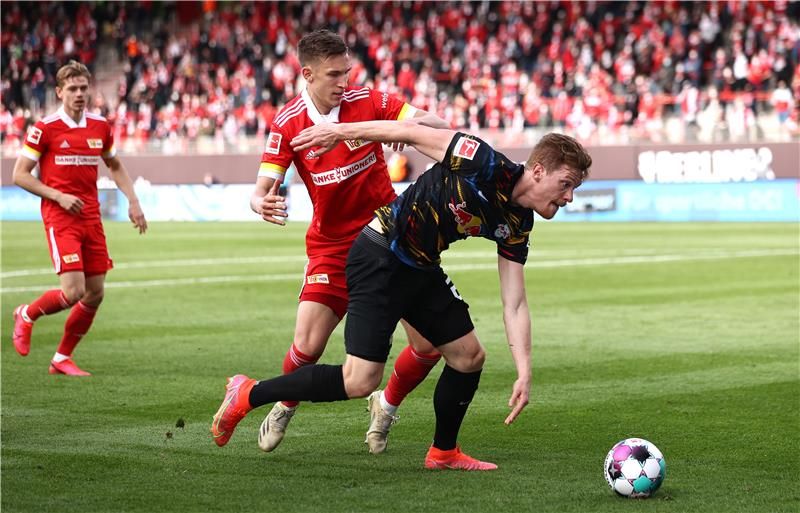 من مباراة سابقة بين لايبزيج ويونيون برلين