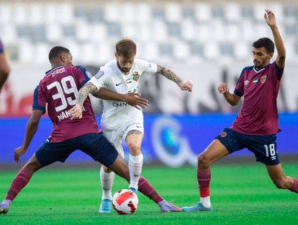 جانب من المباراة