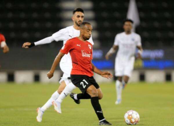 جانب من المباراة