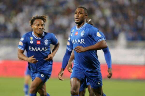 فرحة لاعبي الهلال