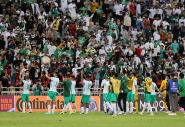 لاعبو منتخب السعودية