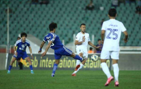 جانب من المباراة