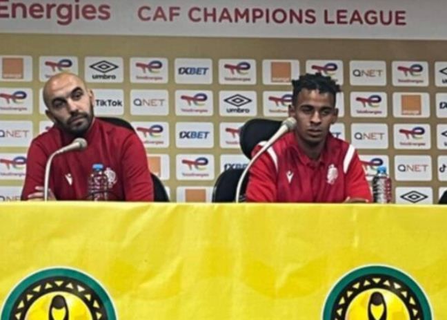 الركراكي في المؤتمر الصحفي