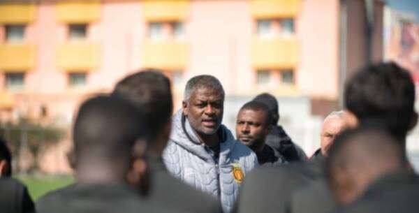 راضي الجعايدي في تدريبات الترجي اليوم