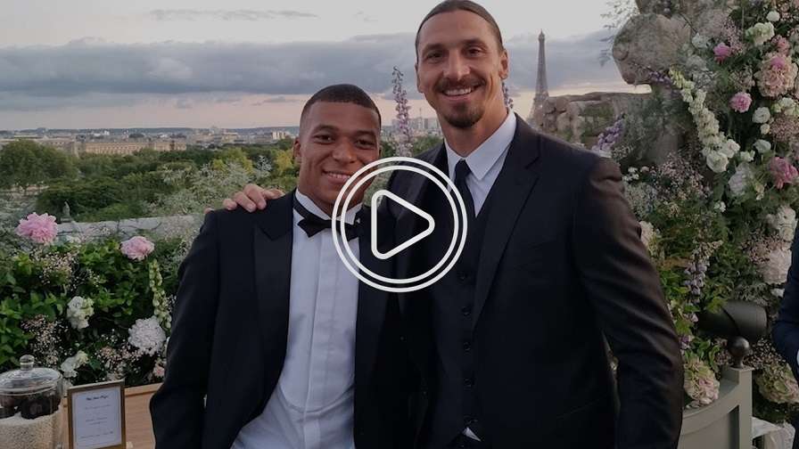 مبابي وابراهيموفيتش