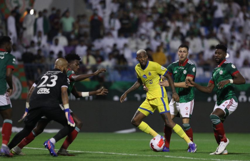 جانب من اللقاء (من تويتر النصر)