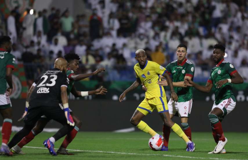 جانب من اللقاء (من تويتر النصر)