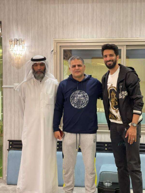 وائل سليمان مع فهد الأنصاري