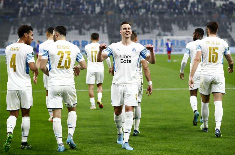 لاعبو أوليمبيك مارسيليا