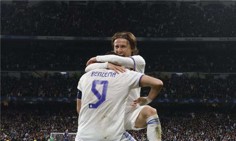 بنزيما ومودريتش