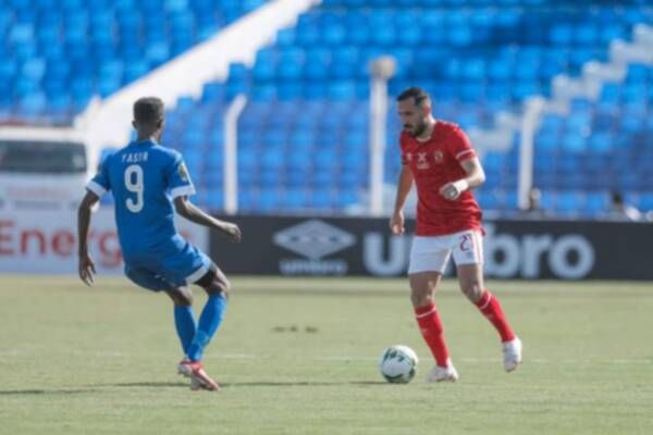 من مباراة الذهاب بين الأهلي والهلال