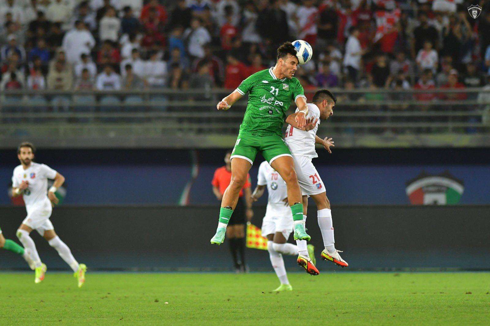 جانب من المباراة