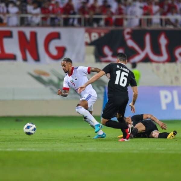 جانب من المباراة