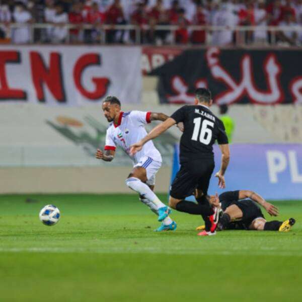 جانب من المباراة