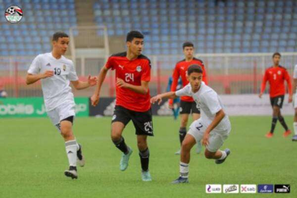 جانب من المباراة - (المصدر: صفحة الاتحاد المصري على فيس بوك)