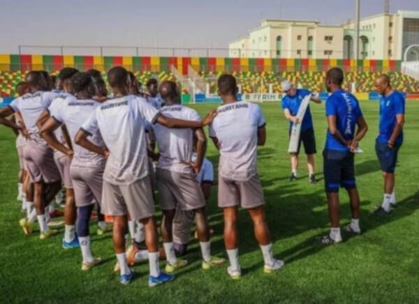 تدريبات منتخب موريتانيا