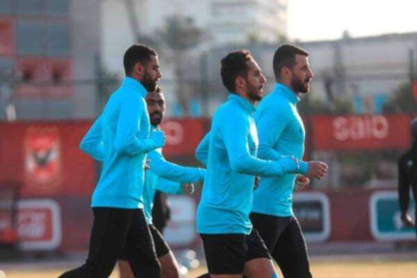 من تدريبات الأهلي