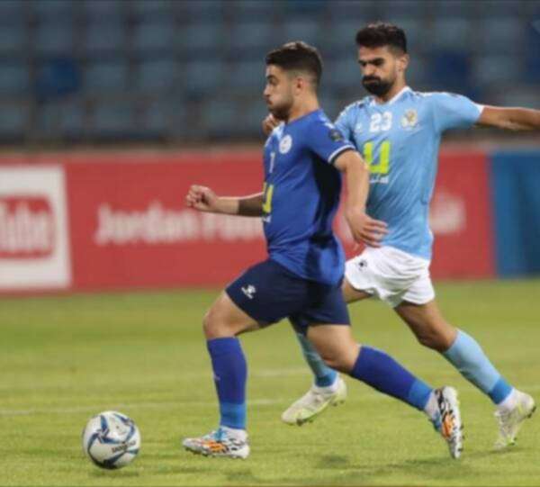 من لقاء الرمثا والفيصلي