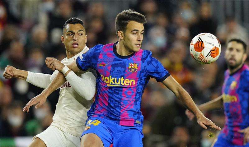 من لقاء الذهاب بين برشلونة وجالطة سراي