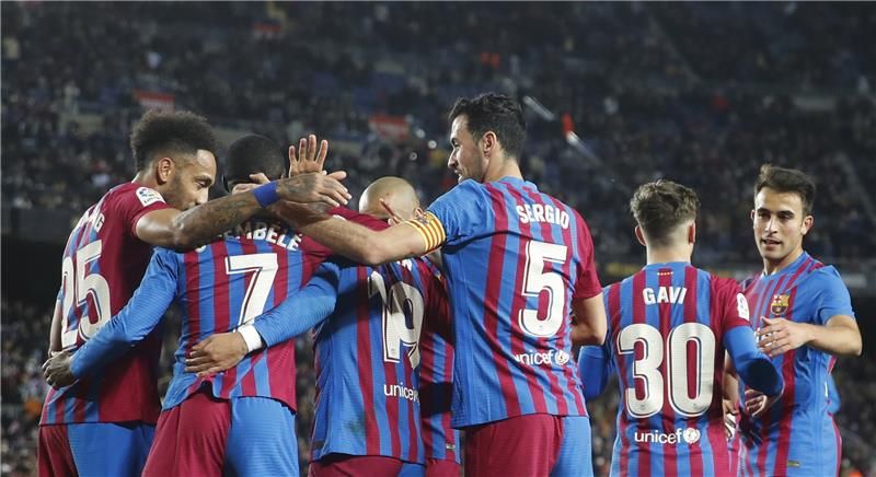 لاعبو برشلونة