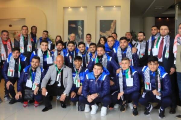 من وصول بعثة الرمثا