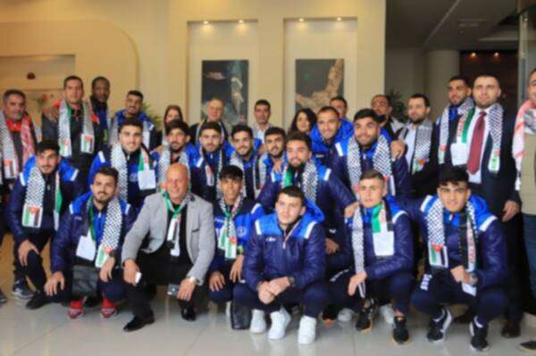 من وصول بعثة الرمثا