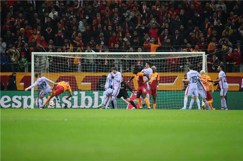 جانب من المباراة