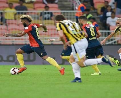 من لقاء سابق بين الاتحاد والحزم