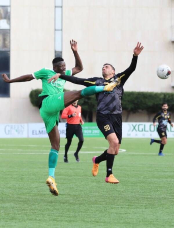 جانب من المباراة