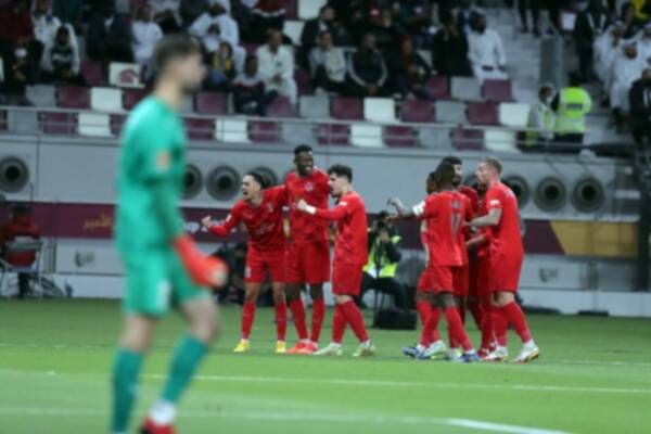 فرحة لاعبي الدحيل