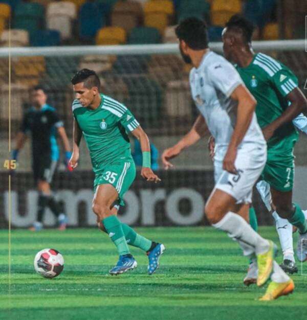 جانب من المباراة