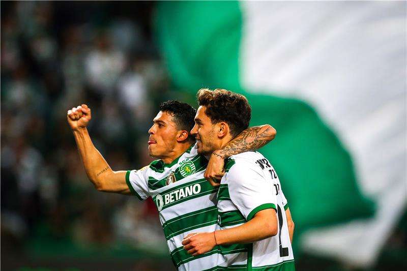 لاعبو سبورتنج لشبونة 