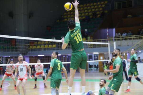 من مباراة البيشمركة والشرطة 