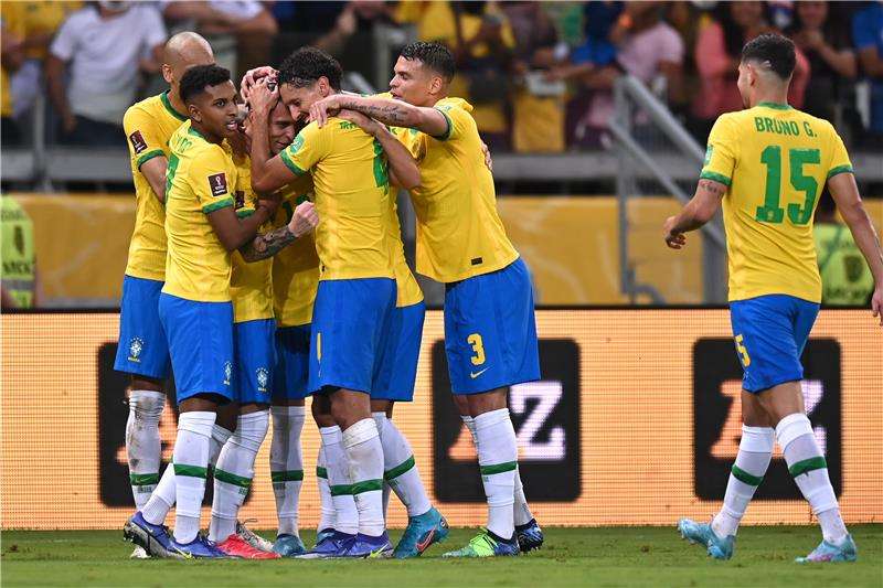 لاعبو البرازيل 