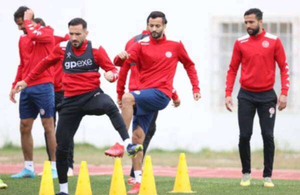 من تدريبات منتخب تونس اليوم 