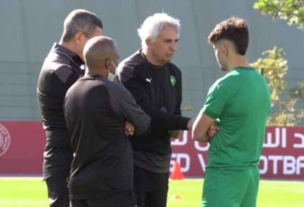 وحيد خليلوزيتش وعبد الصمد الزلزولي