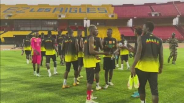 من تدريبات منتخب مالي اليوم   