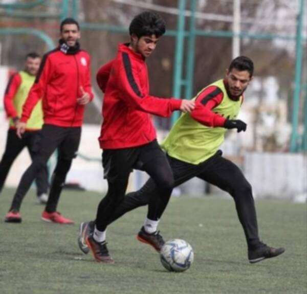 من تدريبات فريق شباب الأردن
