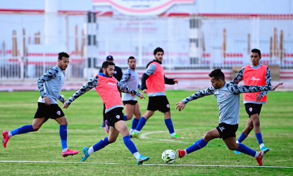 جانب من مران الزمالك