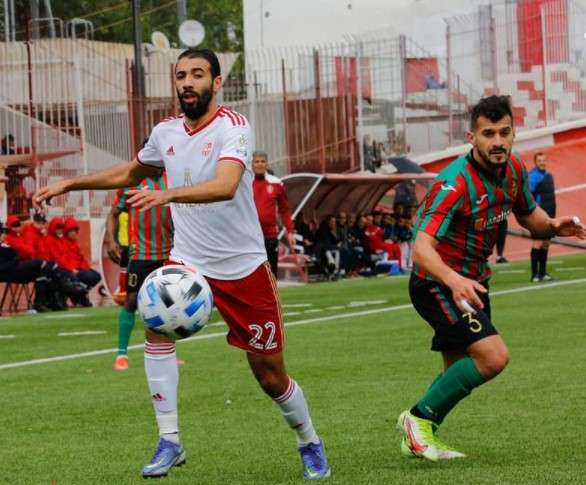 جانب من المباراة