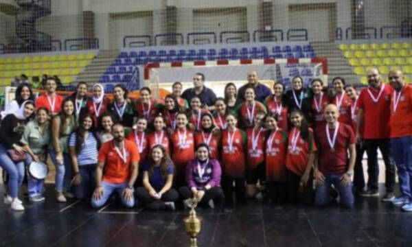 سيدات سبورتنج بعد التتويج