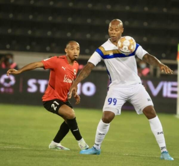 جانب من المباراة