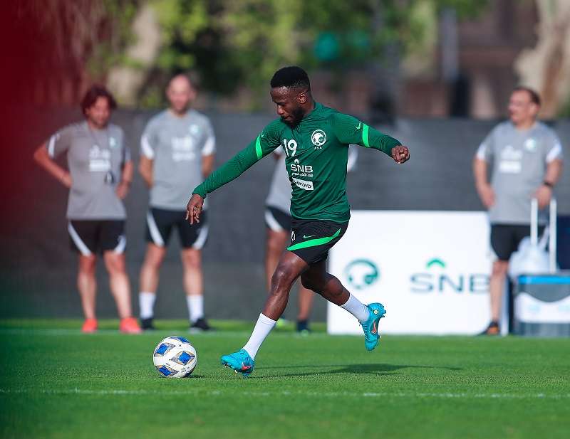 من تدريبات السعودية