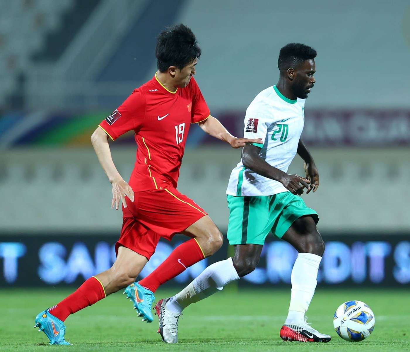 من المباراة