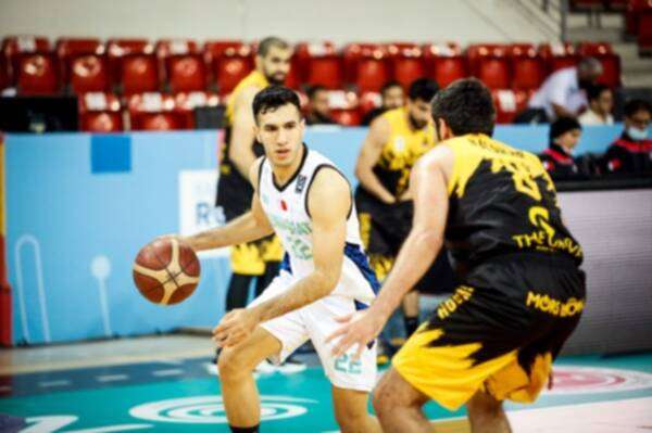 جانب من المباراة  