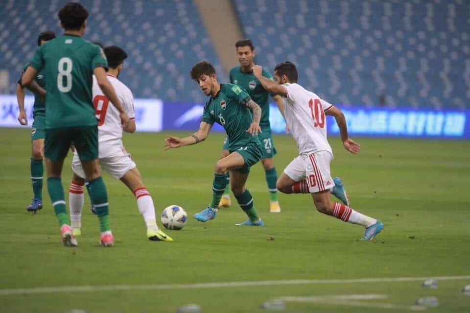 جانب من المباراة