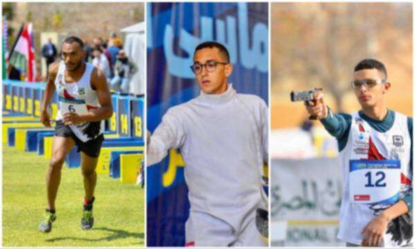 أحمد أشرف ومحمد الجندي ومعتز وائل