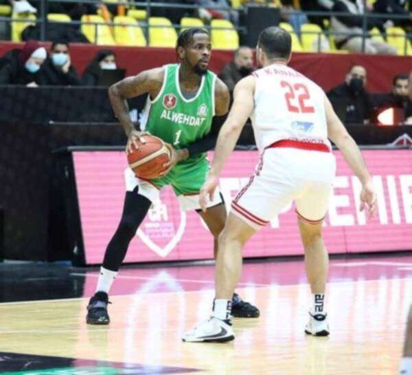 من مباراة الوحدات والأرثوذكسي