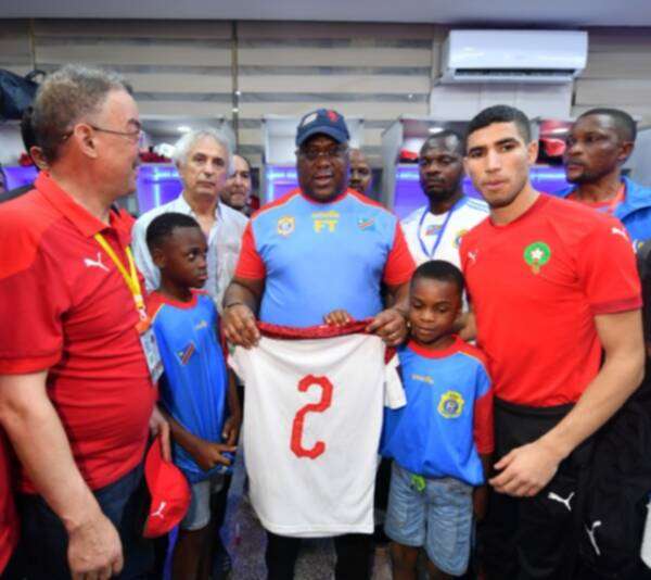 رئيس الكونغو وحكيمي